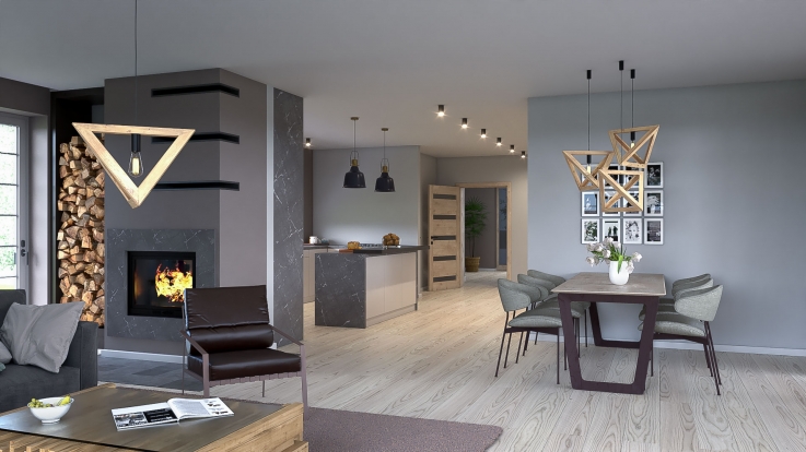 projekt domu BUNGALOW 225